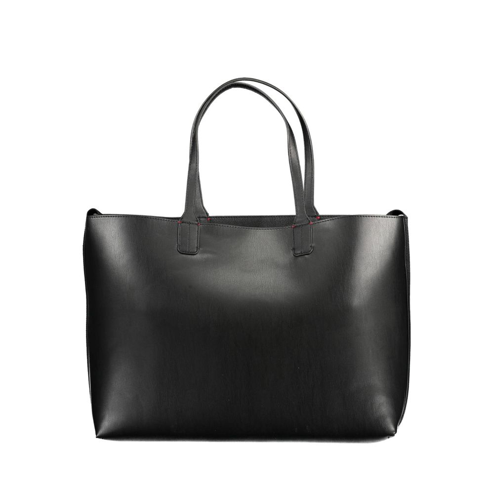 Tommy Hilfiger Black Polyethylene Women Handbag