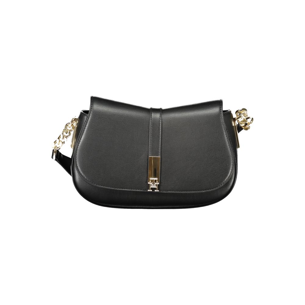 Tommy Hilfiger Black Polyethylene Women Handbag