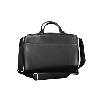 Tommy Hilfiger Black Polyethylene Women Handbag