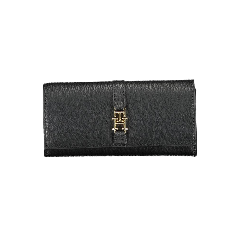 Tommy Hilfiger Black Polyethylene Women Wallet