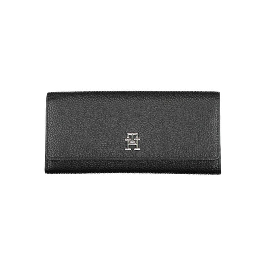 Tommy Hilfiger Black Polyethylene Women Wallet