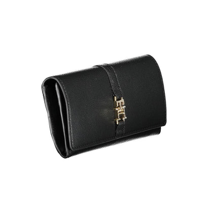 Tommy Hilfiger Black Polyethylene Women Wallet