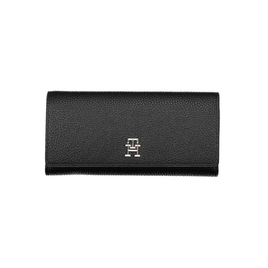 Tommy Hilfiger Black Polyethylene Women Wallet