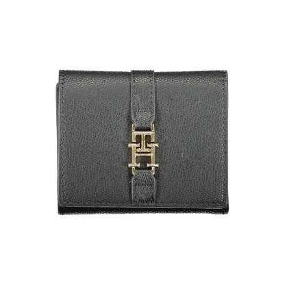 Tommy Hilfiger Black Polyethylene Women Wallet