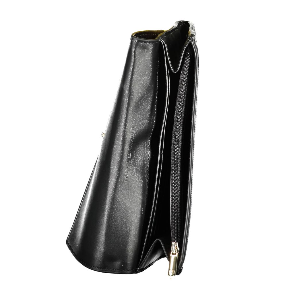 Tommy Hilfiger Black Polyethylene Women Wallet