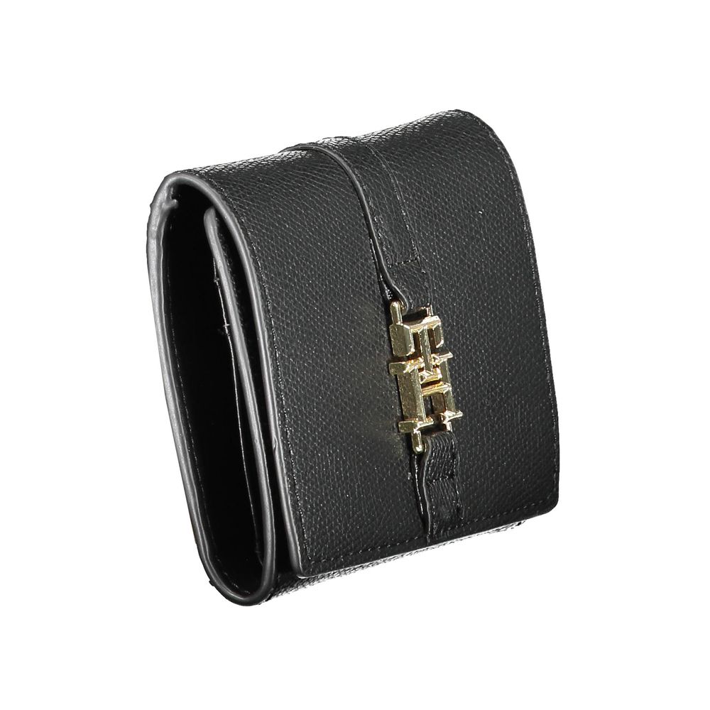 Tommy Hilfiger Black Polyethylene Women Wallet