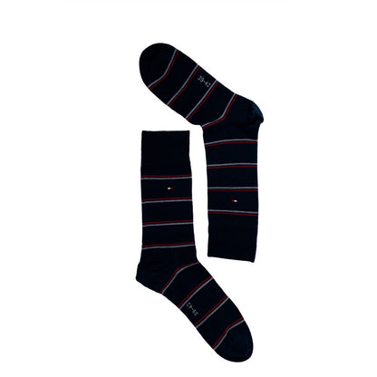 Tommy Hilfiger Blue Cotton Sock - 39-42