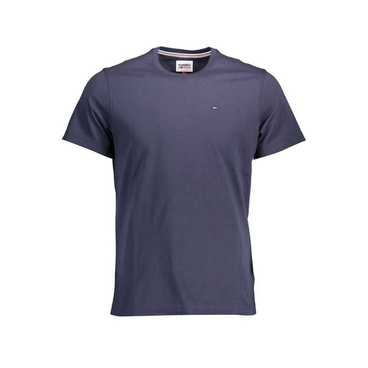 Tommy Hilfiger Blue Cotton T-Shirt - S