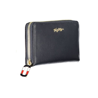 Tommy Hilfiger Blue Leather Women Wallet