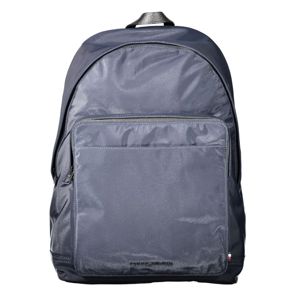 Tommy Hilfiger Blue Polyester Men Backpack