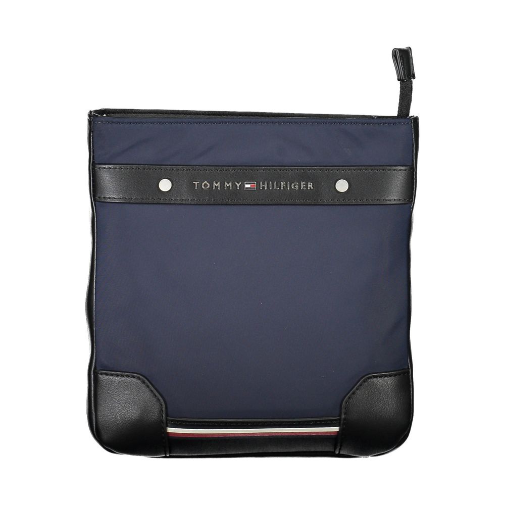 Tommy Hilfiger Blue Polyester Men Shoulder Bag