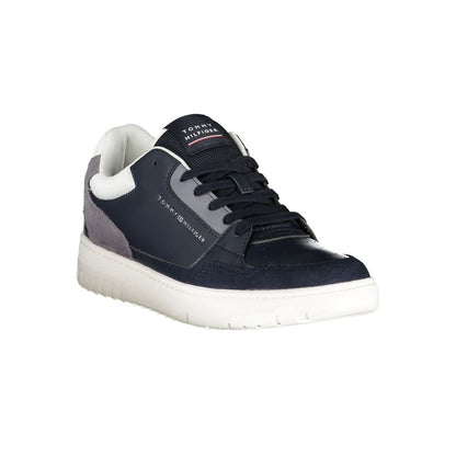 Tommy Hilfiger Blue Polyethylene Men Sneaker - EU40/US7