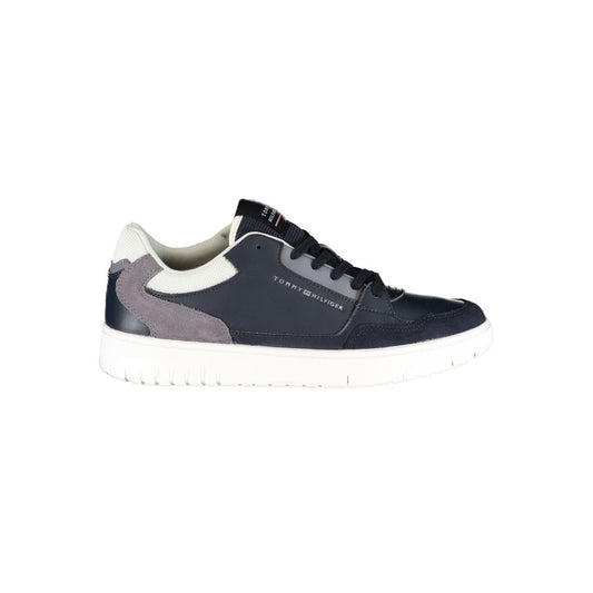 Tommy Hilfiger Blue Polyethylene Men Sneaker - EU40/US7