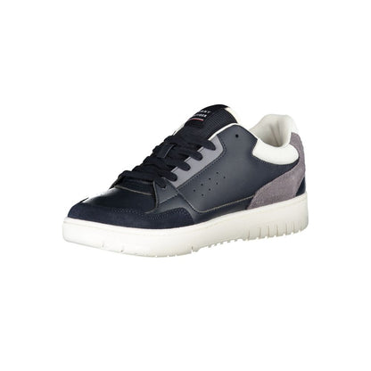 Tommy Hilfiger Blue Polyethylene Men Sneaker - EU40/US7