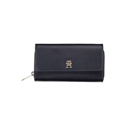 Tommy Hilfiger Blue Polyethylene Women Wallet