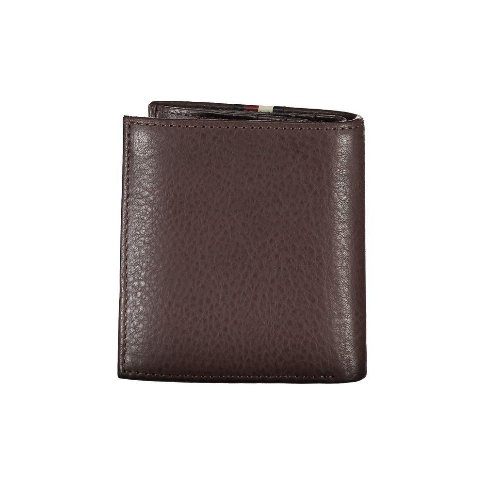 Tommy Hilfiger Brown Leather Men Wallet