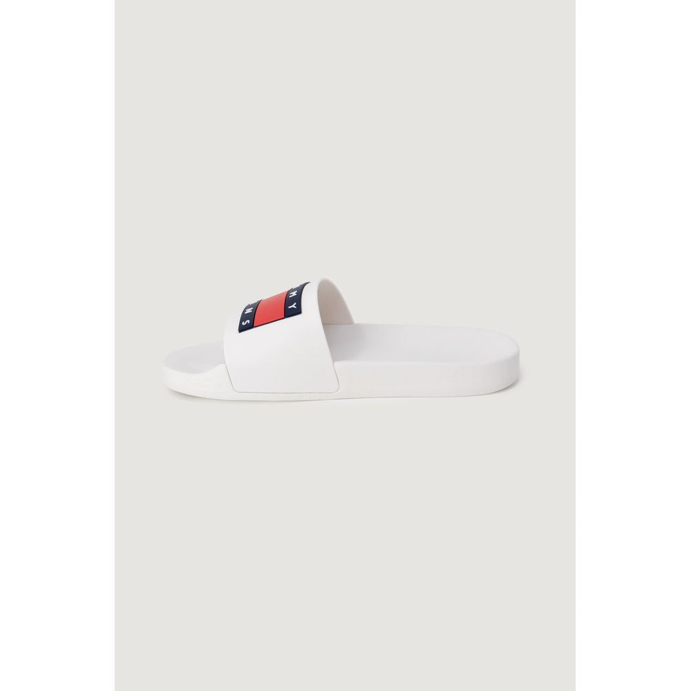 Tommy Hilfiger Jeans White Polyethylene Sandal - EU36/US6