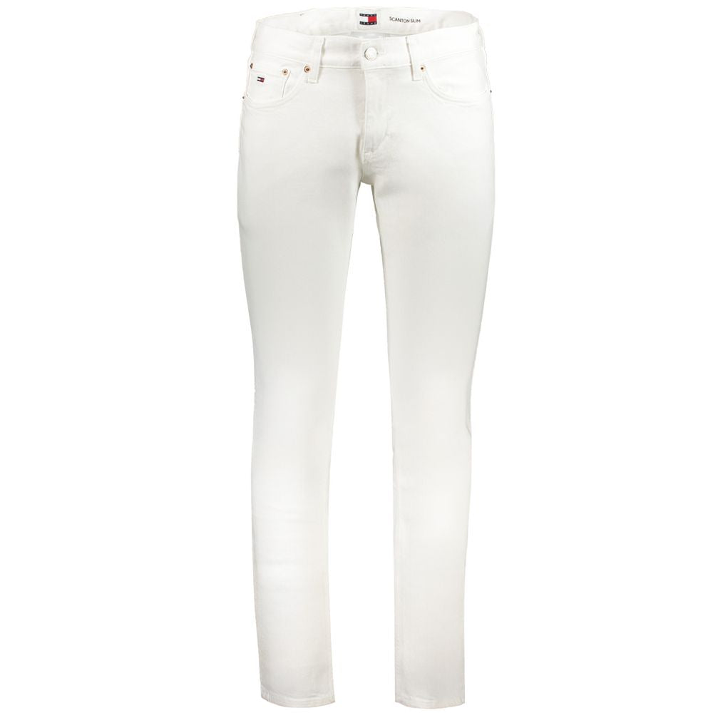 Tommy Hilfiger White Cotton Jeans & Pant - W29 | L32