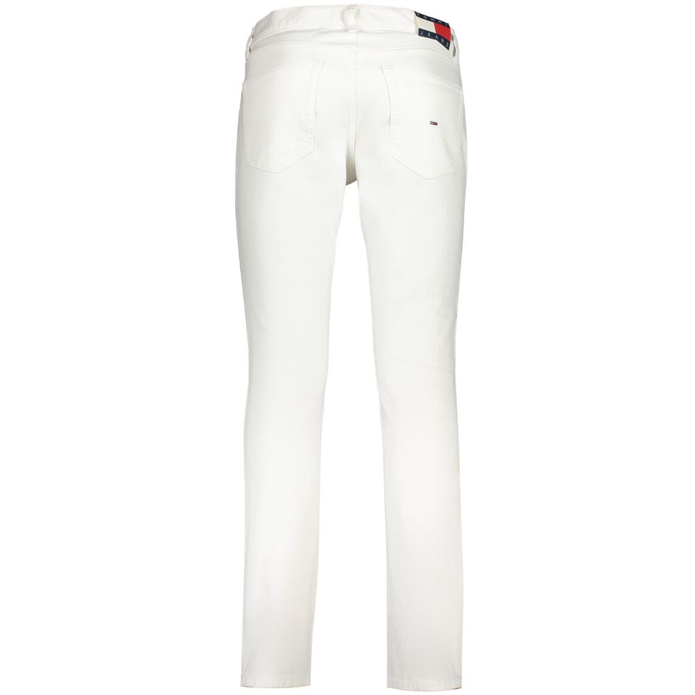 Tommy Hilfiger White Cotton Jeans & Pant - W29 | L32