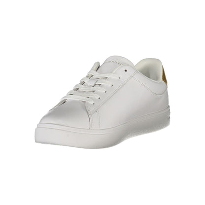 Tommy Hilfiger White Leather Women Sneaker - EU36/US6