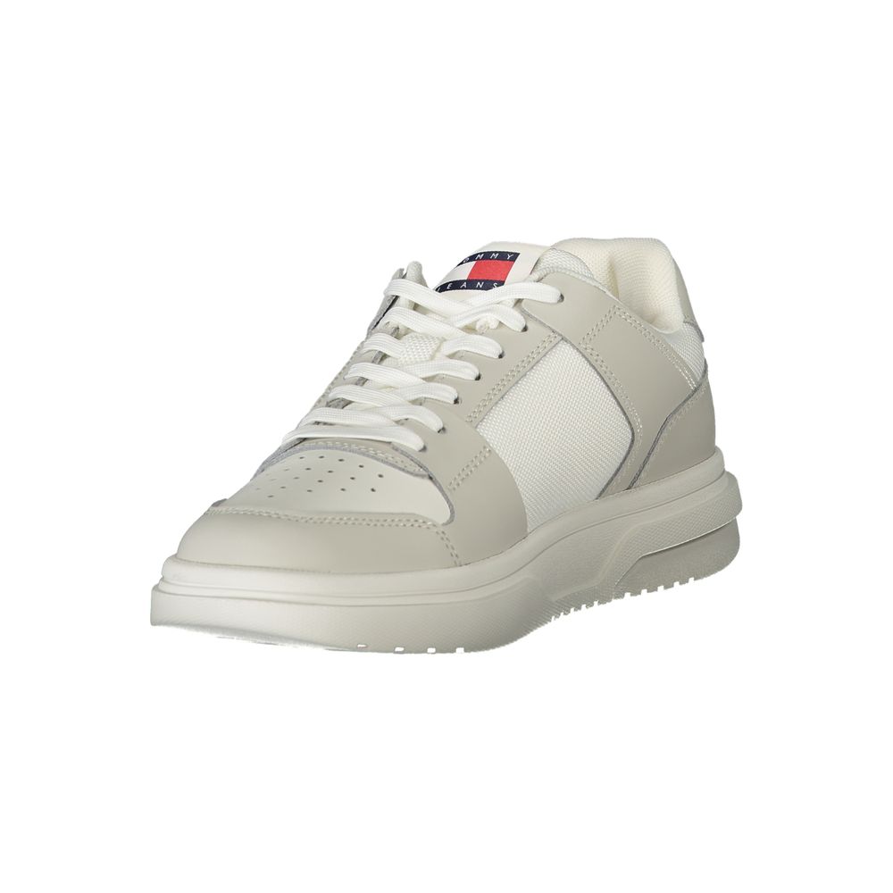 Tommy Hilfiger White Leather Women’s Sneaker - EU36/US6