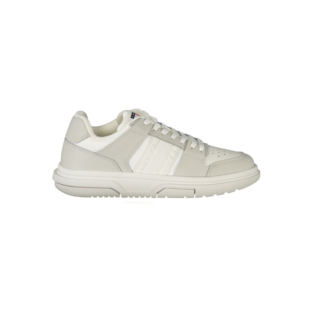 Tommy Hilfiger White Leather Women’s Sneaker - EU36/US6