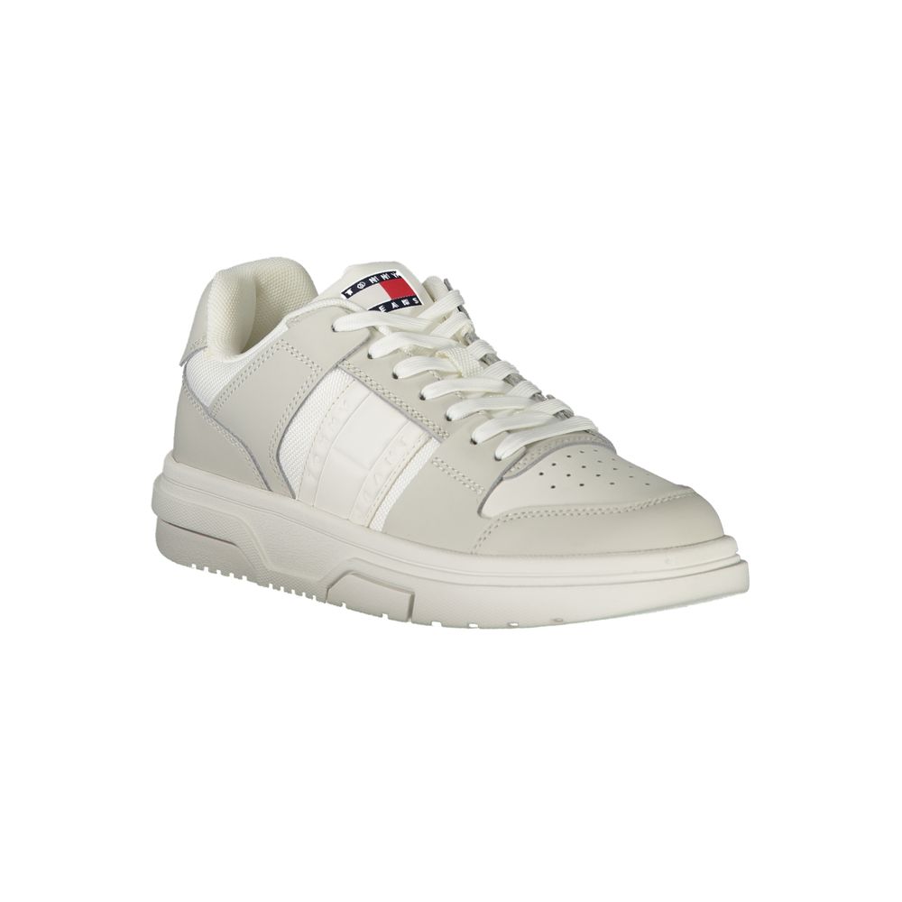 Tommy Hilfiger White Leather Women’s Sneaker - EU36/US6