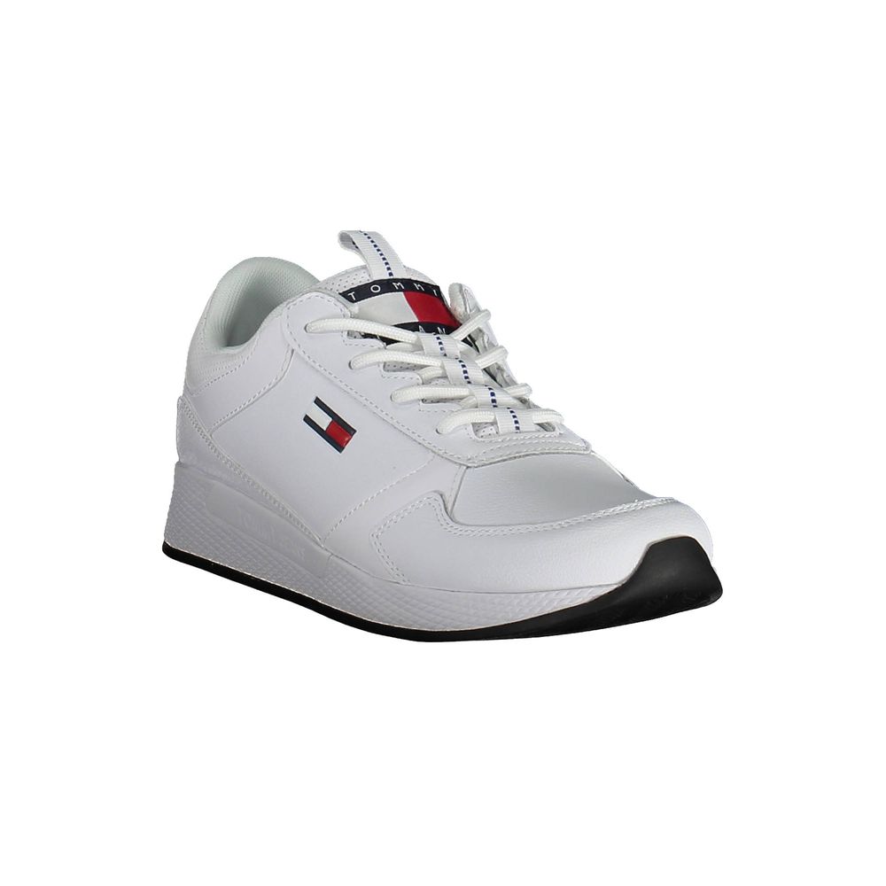 Tommy Hilfiger White Polyethylene Men Sneaker - EU46