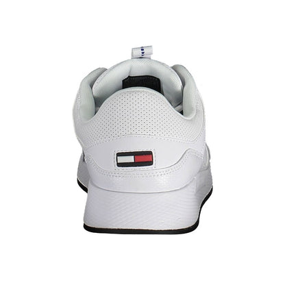 Tommy Hilfiger White Polyethylene Men Sneaker - EU46