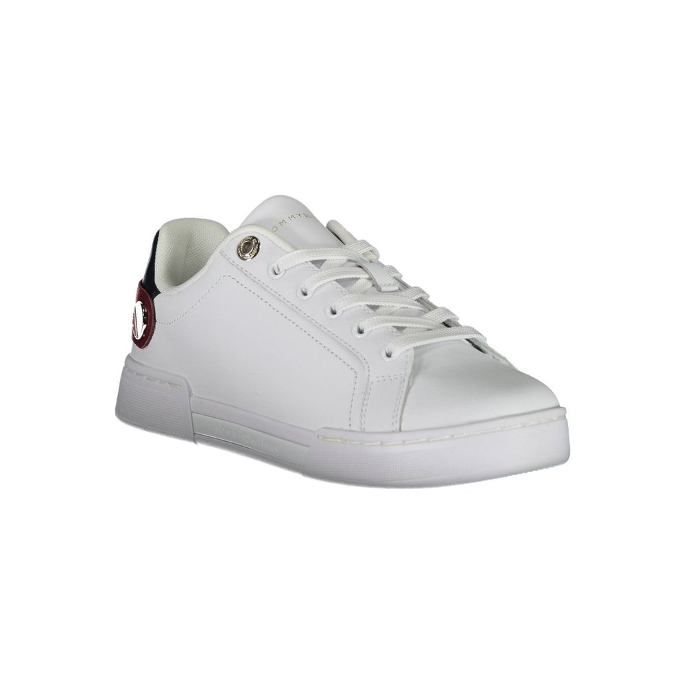 Tommy Hilfiger White Polyethylene Women Sneaker