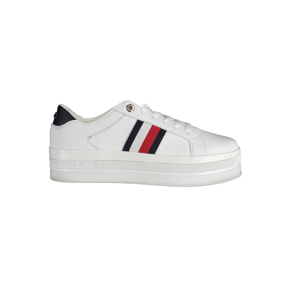 Tommy Hilfiger White Polyethylene Women Sneaker - EU41/US11