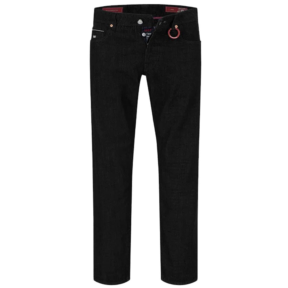 Tramarossa Black Cotton Jeans & Pant - W30