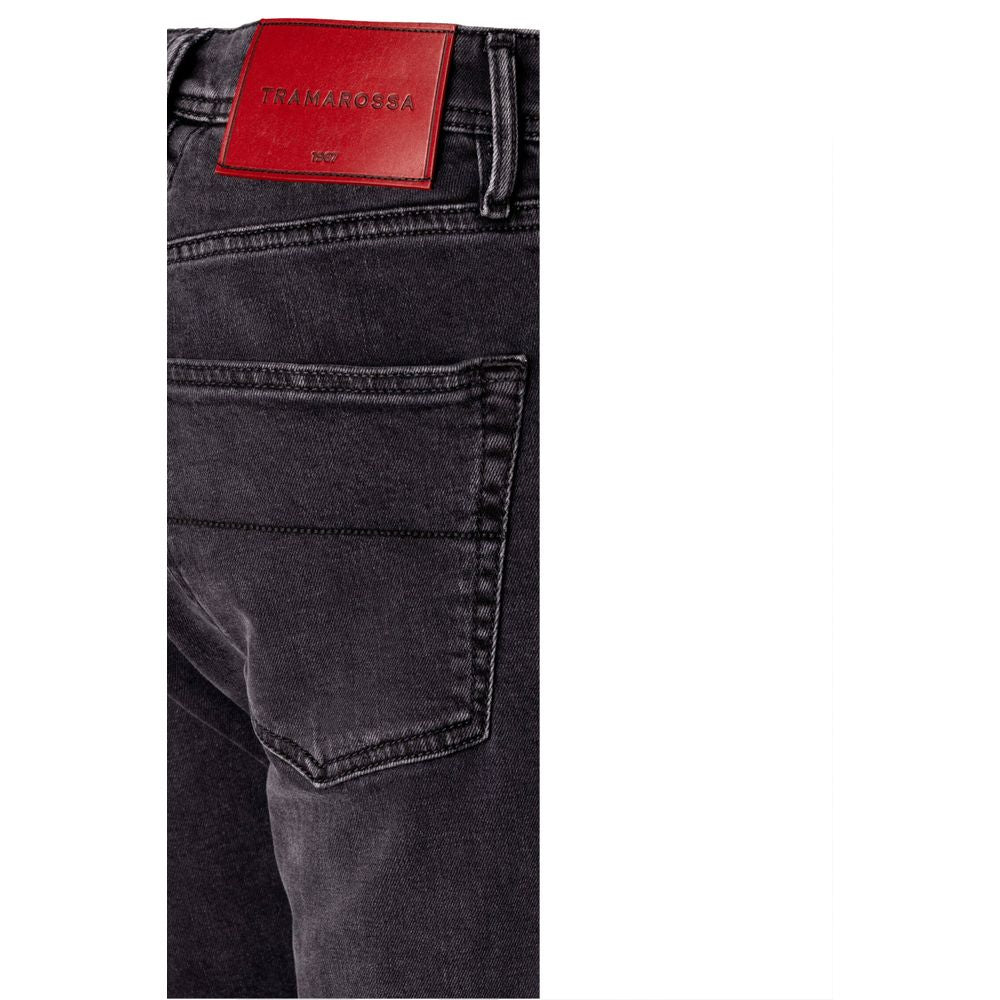 Tramarossa Black Cotton Jeans & Pant - W34