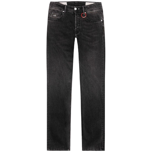 Tramarossa Black Cotton Jeans & Pant - W34