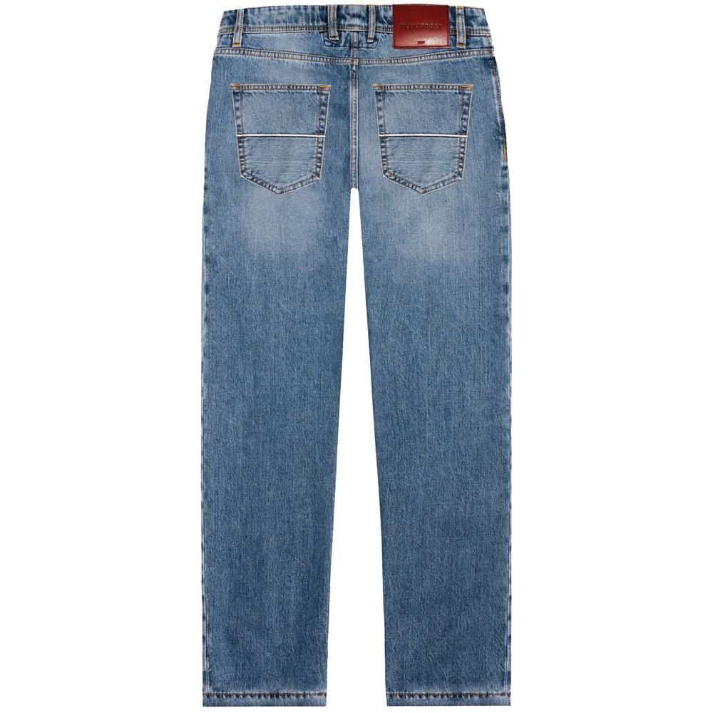 Tramarossa Blue Cotton Jeans & Pant - W32