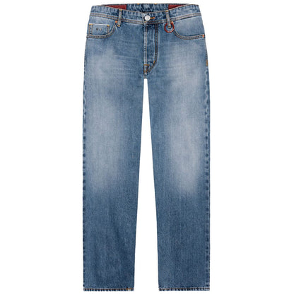 Tramarossa Blue Cotton Jeans & Pant - W32