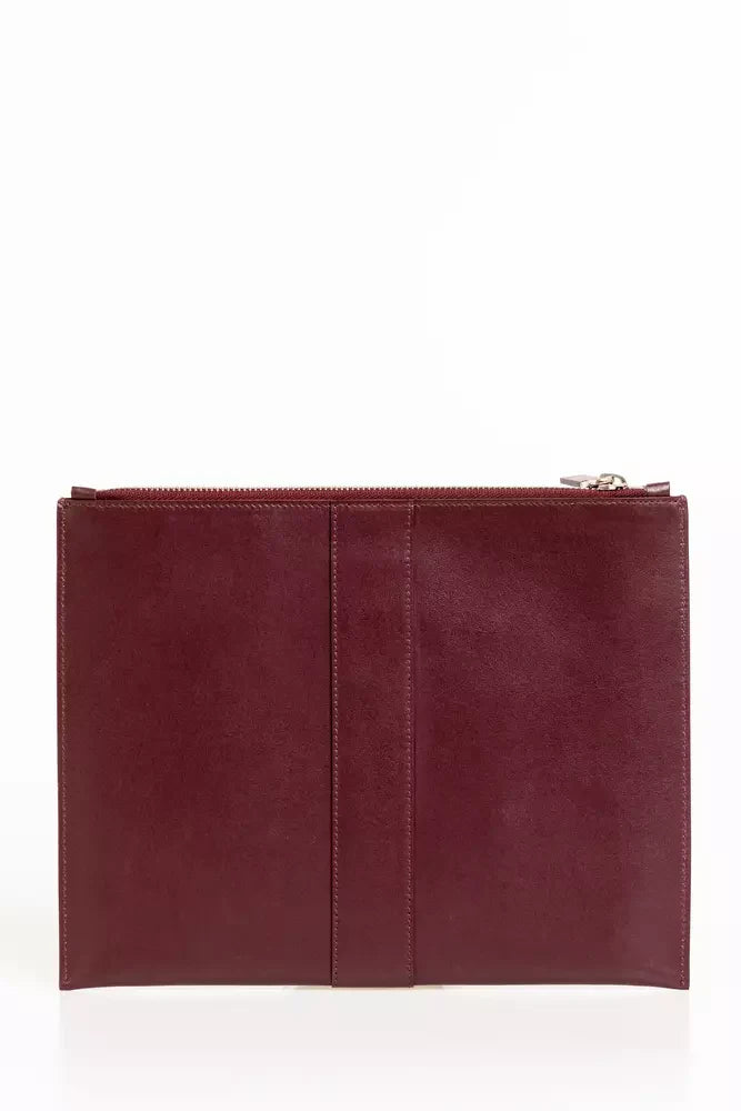 Trussardi Brown Leather Men Wallet