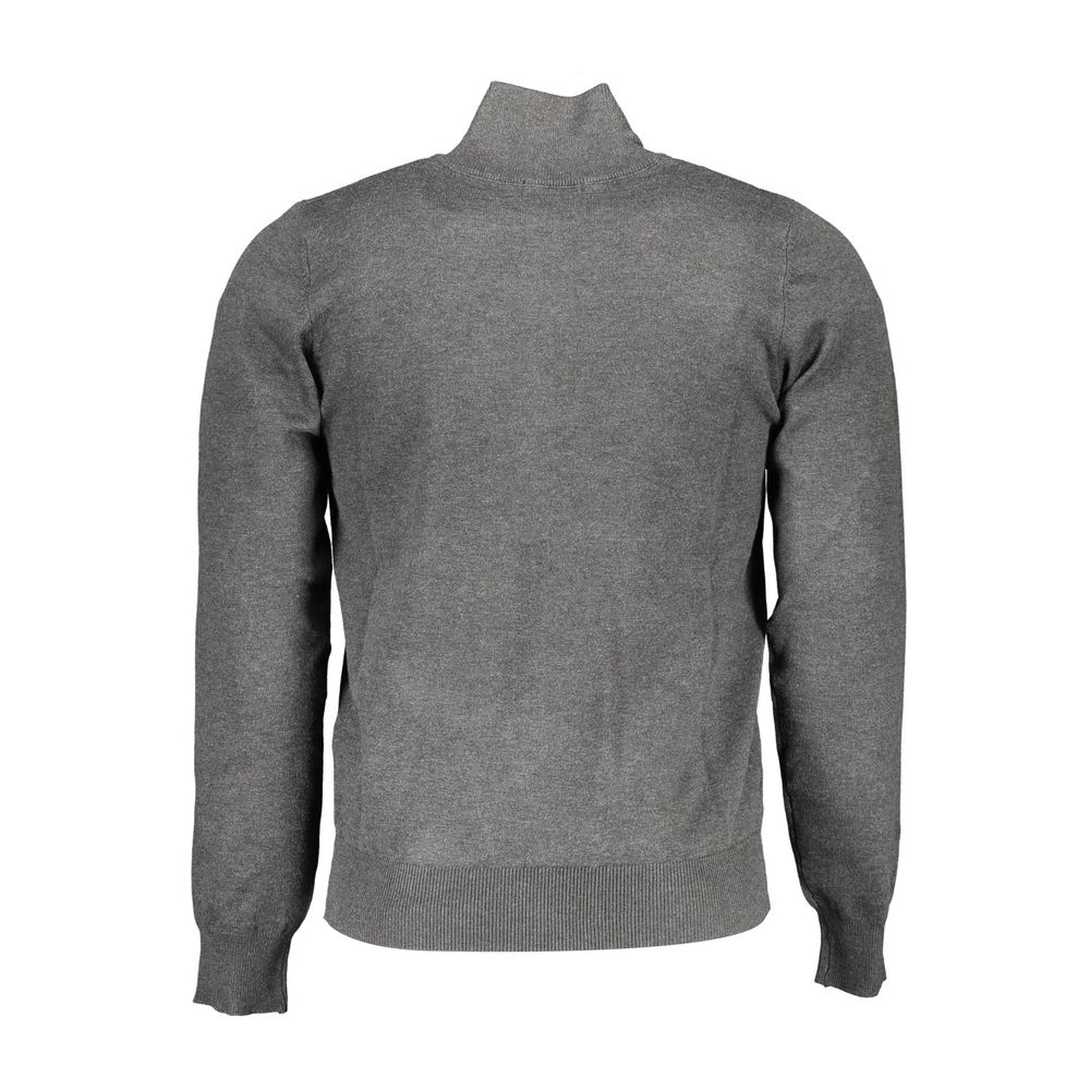 U.S. Grand Polo Gray Viscose Men Sweater - XXL