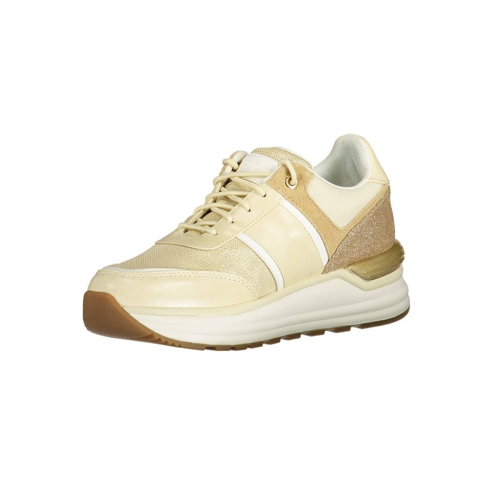 U.S. POLO ASSN. Beige Eco Suede Women Sneaker - EU39/US9