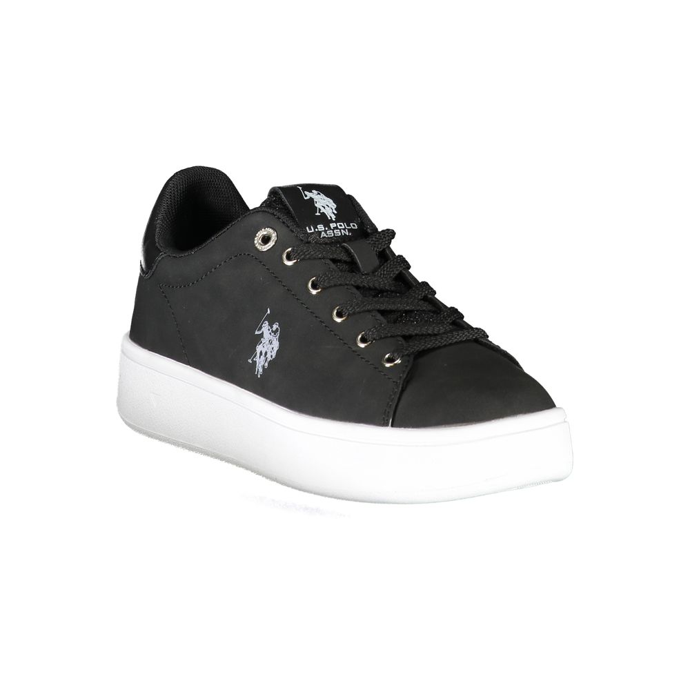 U.S. POLO ASSN. Black Polyester Women Sneaker - EU35/US5