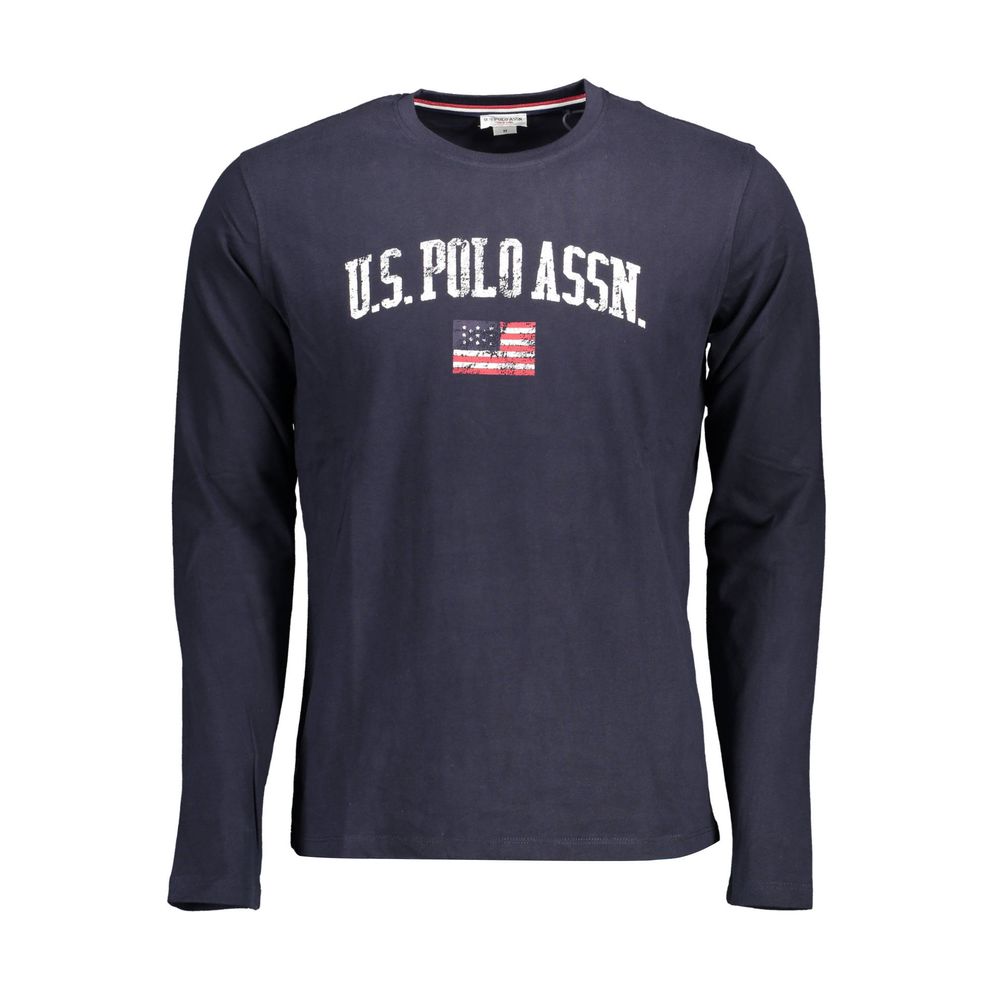 U.S. POLO ASSN. Blue Cotton Men T-Shirt - XXL