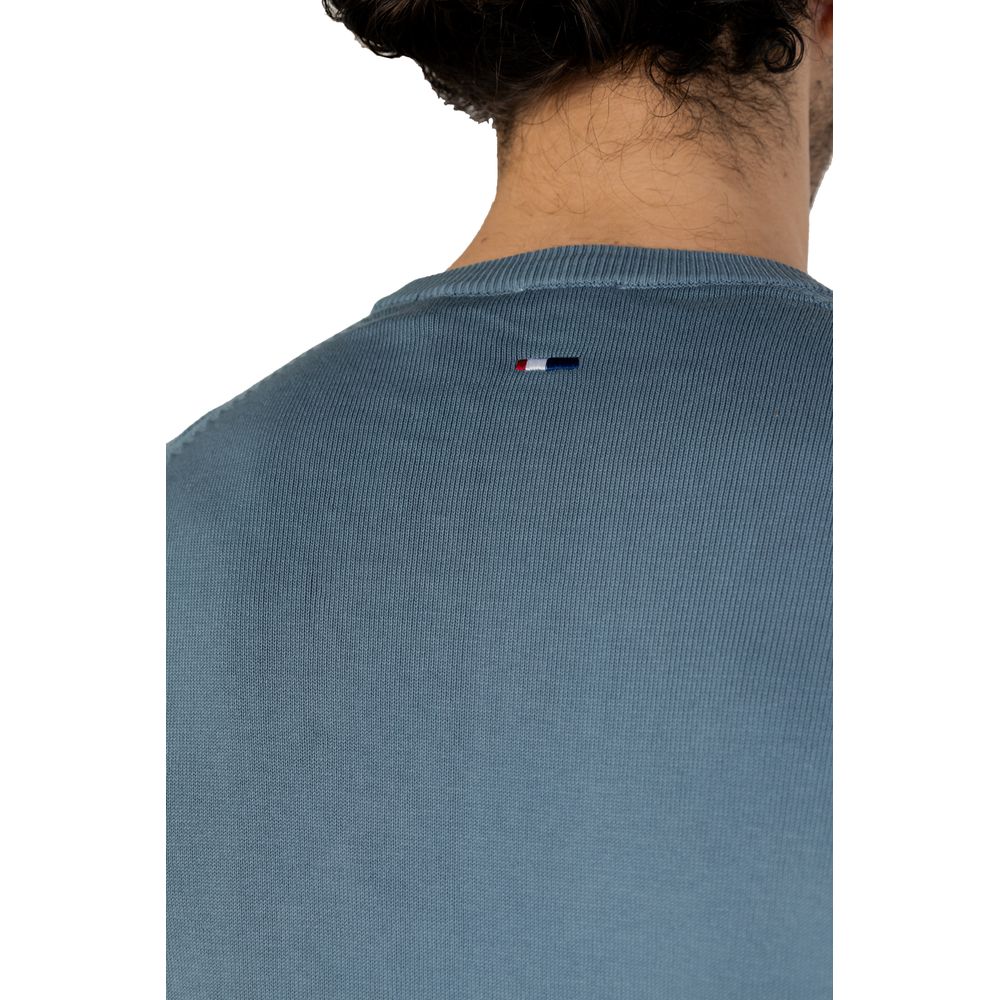 U.S. POLO ASSN. Blue Cotton T-Shirt - IT44 | S