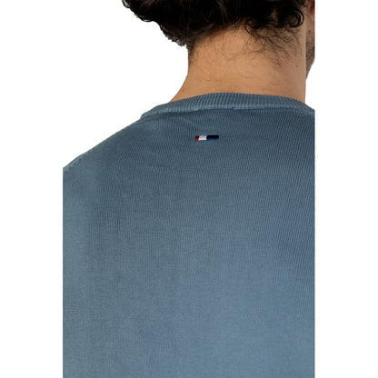 U.S. POLO ASSN. Blue Cotton T-Shirt - IT44 | S