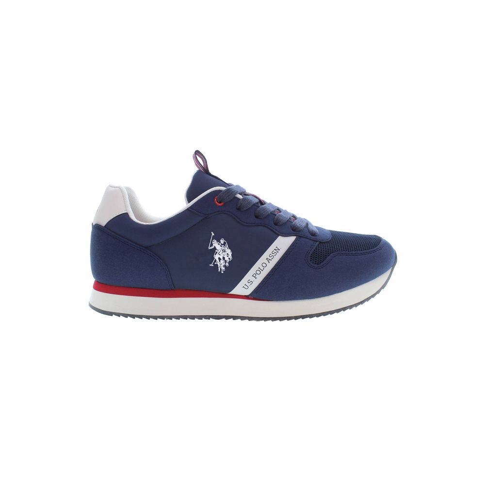 U.S. POLO ASSN. Blue Polyester Men Sneaker - EU44/US11