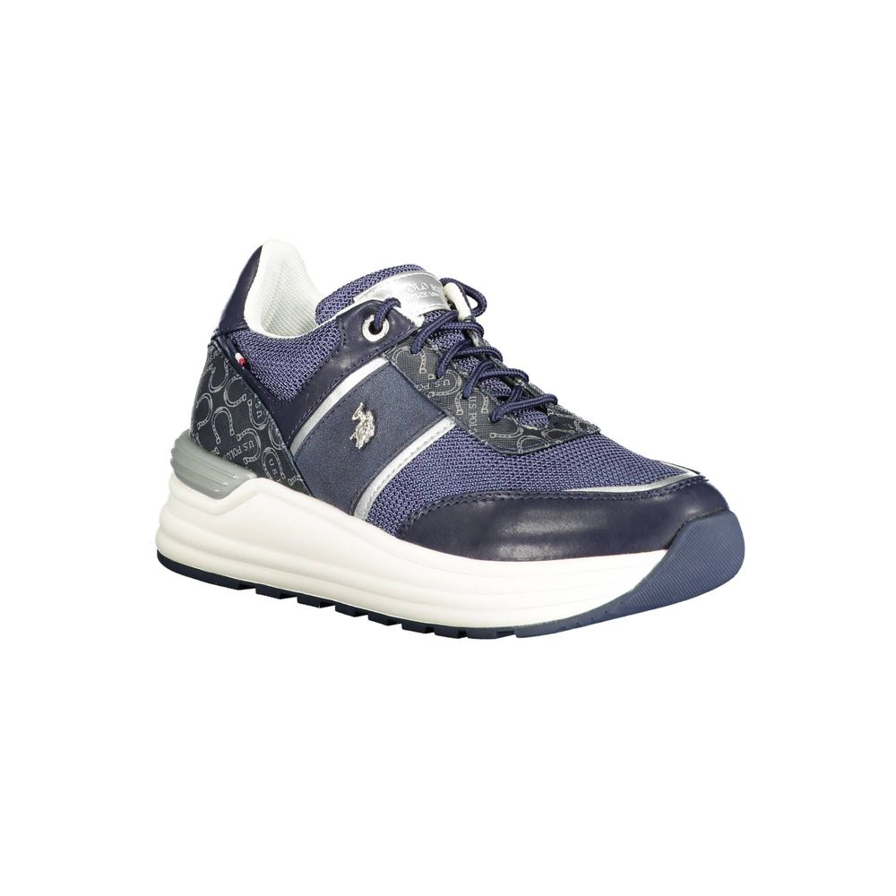 U.S. POLO ASSN. Blue Polyester Women Sneaker - EU41/US11