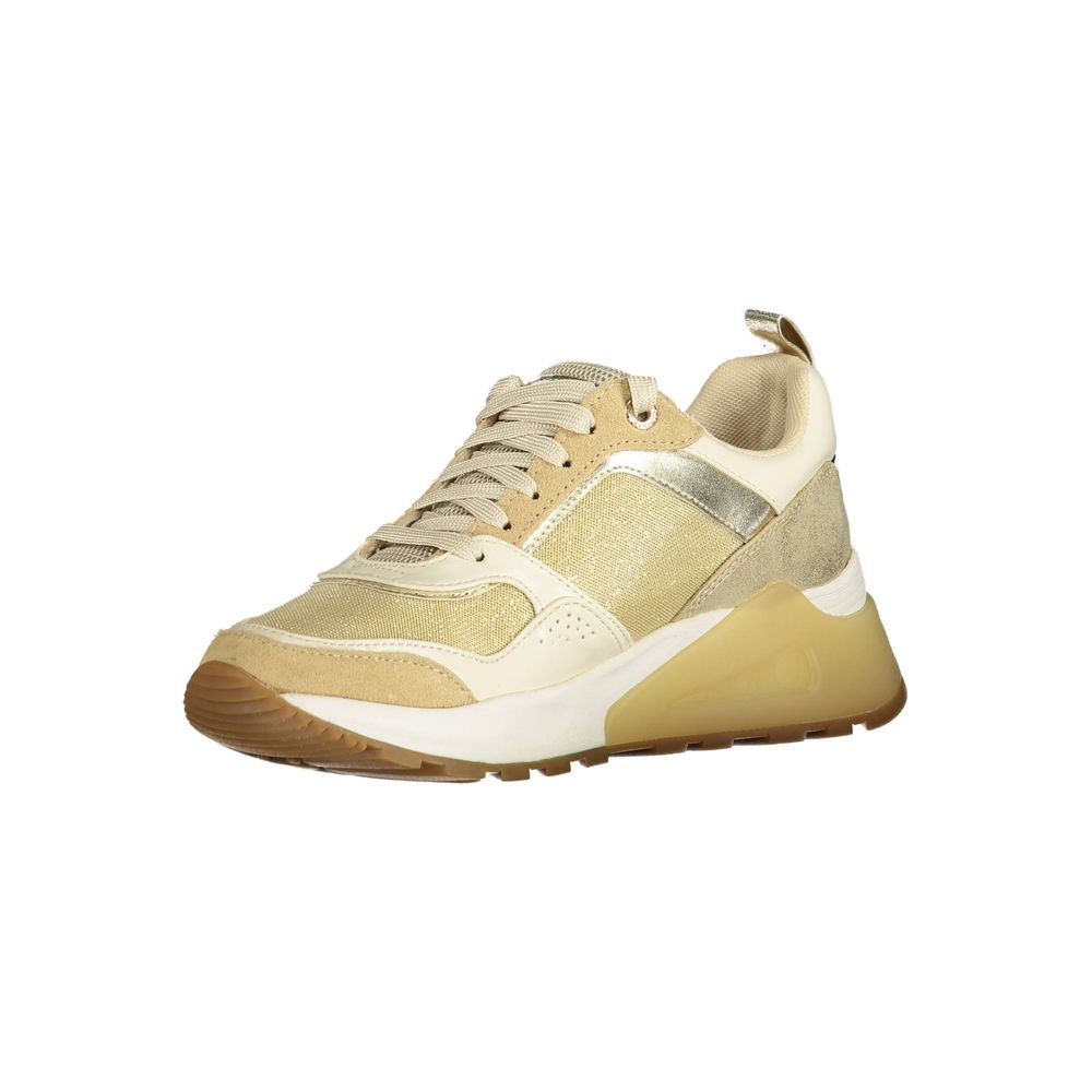 U.S. POLO ASSN. Gold Polyester Women Sneaker - EU35/US5