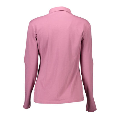 U.S. POLO ASSN. Pink Cotton Women Polo Shirt - XL