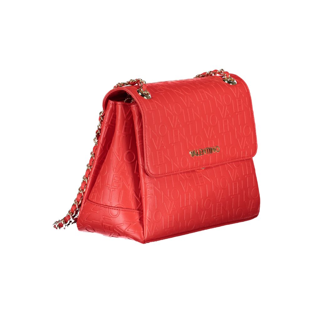 Valentino Bags Red Polyethylene Handbag