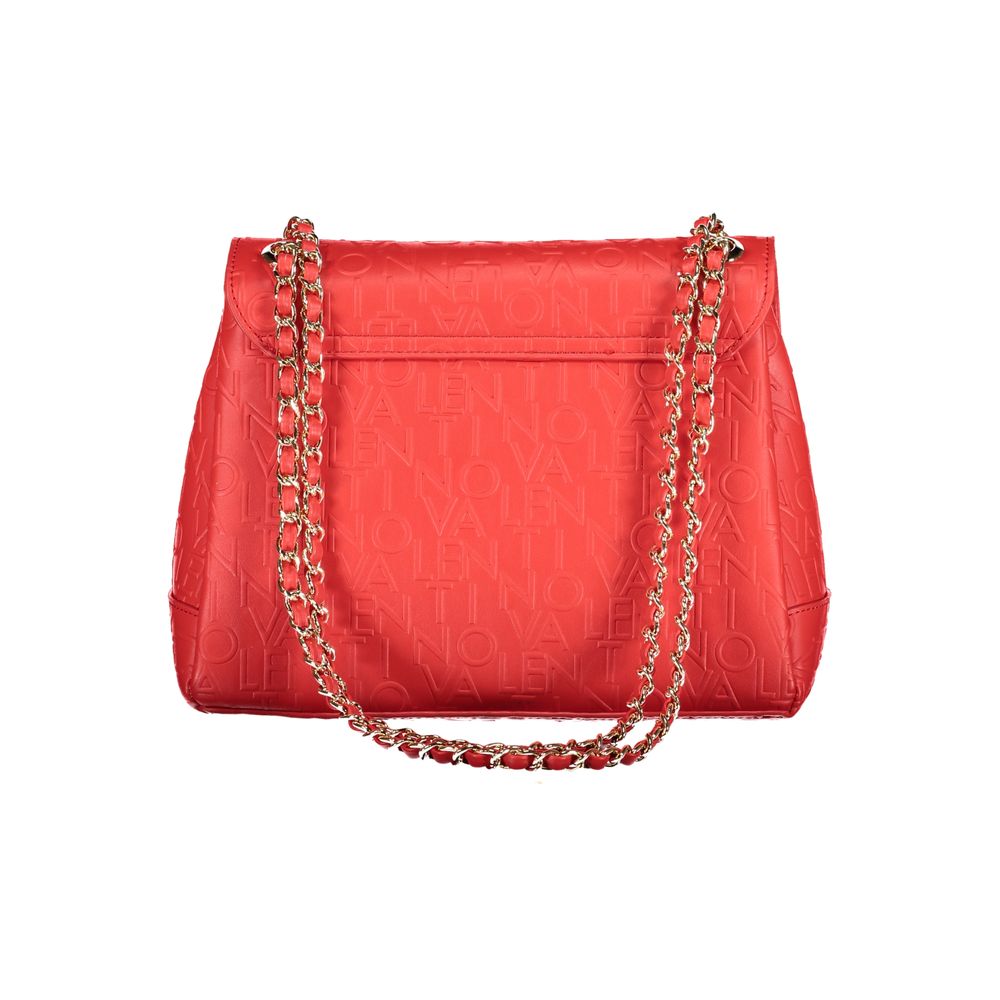 Valentino Bags Red Polyethylene Handbag