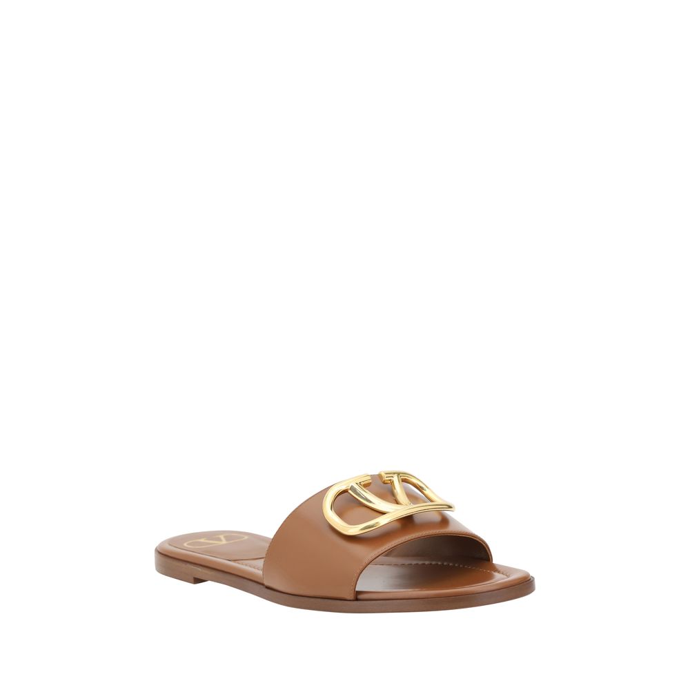 Valentino Garavani Logoed Sandals - EU36/US6